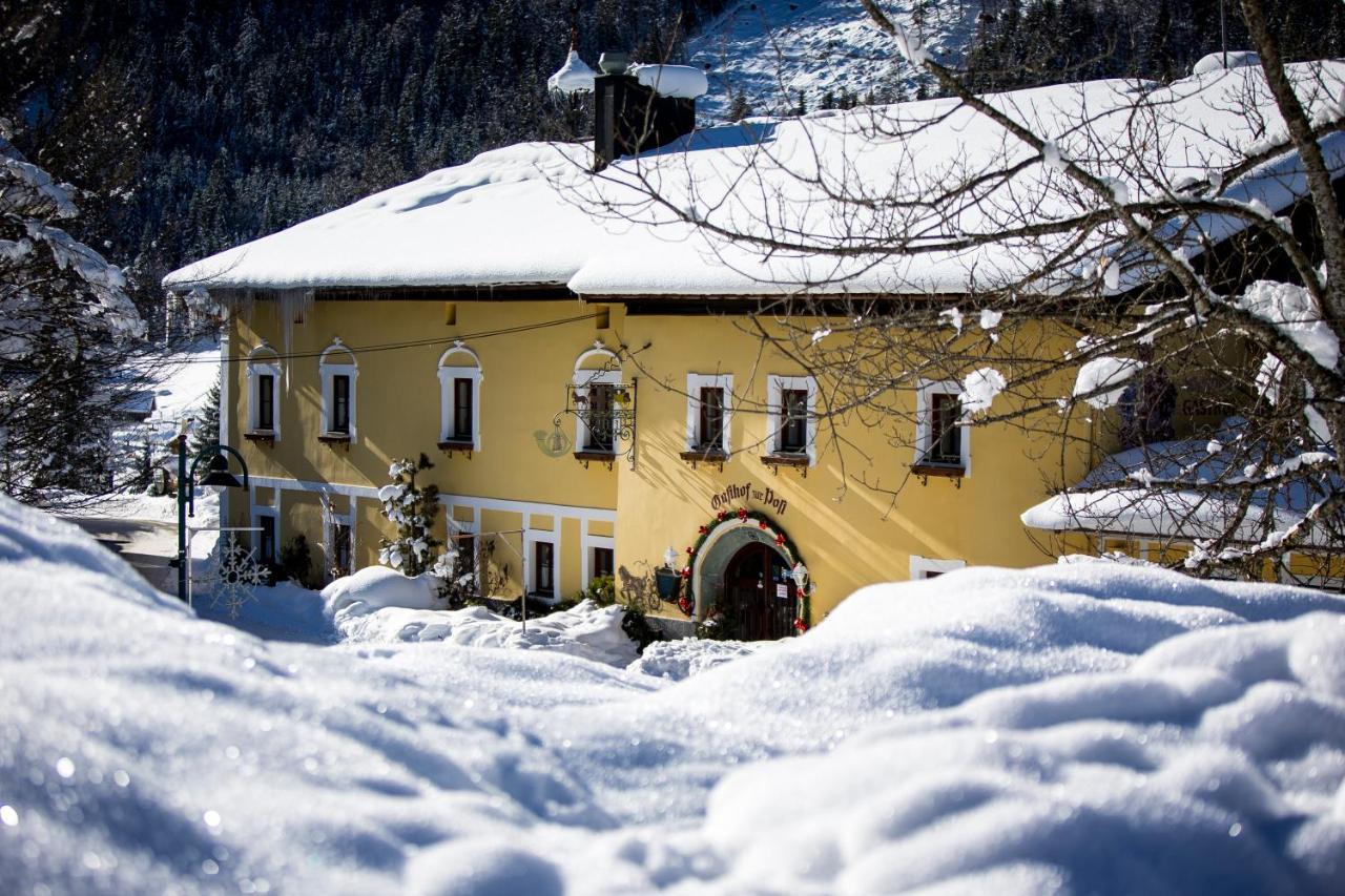 Ferienhotel Gasthof Zur Post Untertauern Eksteriør bilde